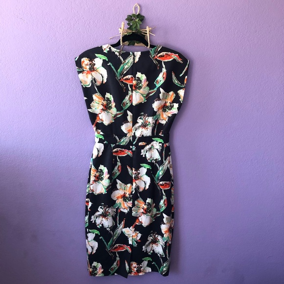 J. Crew floral Dress - Size 0 - Picture 2 of 3